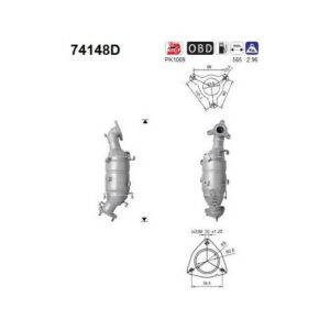 AS 74148D - Catalyseur