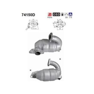 AS 74150D - Catalyseur