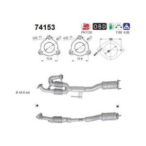 AS 74153 - Catalyseur