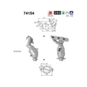 AS 74154 - Catalyseur