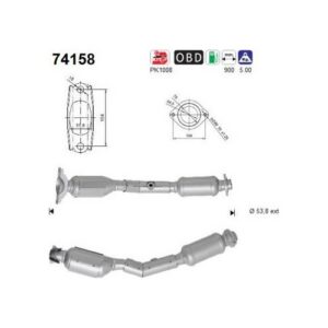 AS 74158 - Catalyseur