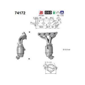 AS 74172 - Catalyseur