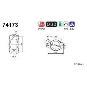 AS 74173 - Catalyseur