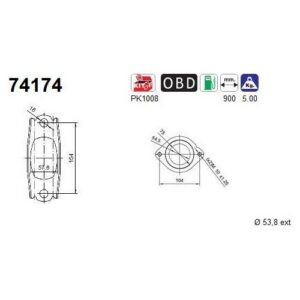 AS 74174 - Catalyseur