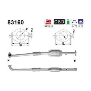 AS 83160 - Catalyseur