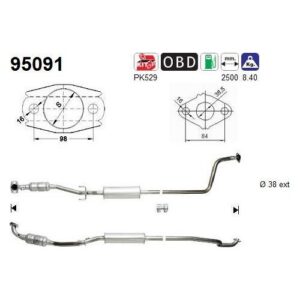 AS 95091 - Catalyseur