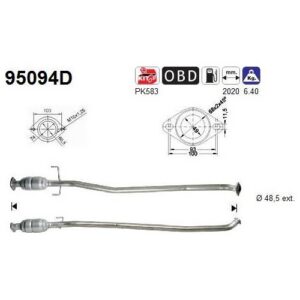 AS 95094D - Catalyseur