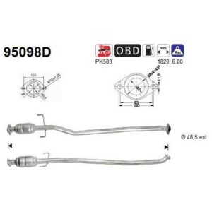 AS 95098D - Catalyseur