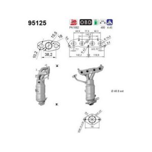AS 95125 - Catalyseur