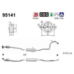 AS 95141 - Catalyseur