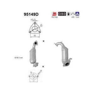 AS 95149D - Catalyseur
