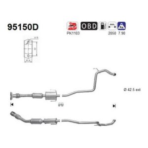 AS 95150D - Catalyseur