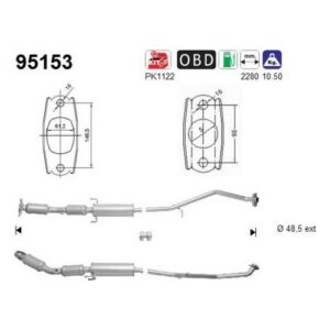 AS 95153 - Catalyseur