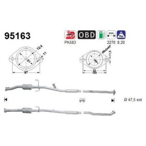 AS 95163 - Catalyseur