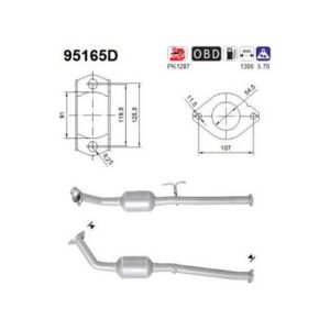AS 95165D - Catalyseur