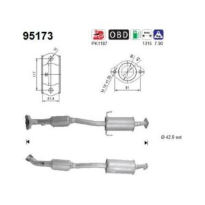 AS 95173 - Catalyseur