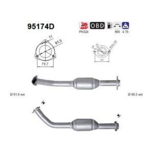 AS 95174D - Catalyseur