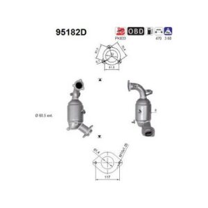 AS 95182D - Catalyseur