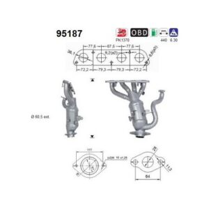 AS 95187 - Catalyseur