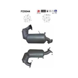 AS FD5044 - Filtre à particules / à suie, échappement