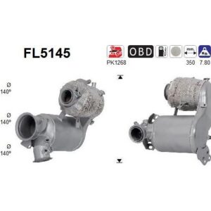 AS FL5145 - Filtre à particules / à suie, échappement