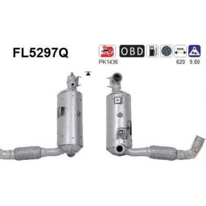 AS FL5297Q - Filtre à particules / à suie, échappement