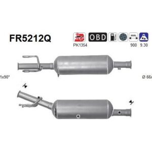 AS FR5212Q - Filtre à particules / à suie, échappement