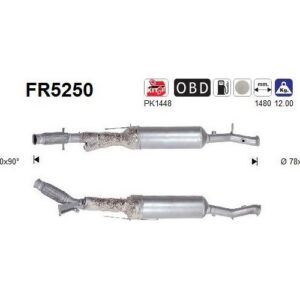 AS FR5250 - Filtre à particules / à suie, échappement