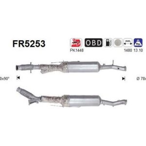 AS FR5253 - Filtre à particules / à suie, échappement